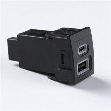 2X Car Phone Charger Socket Double QC3.0 Type C PD USB Charging Power Adapter for    9n  9n3 04-11