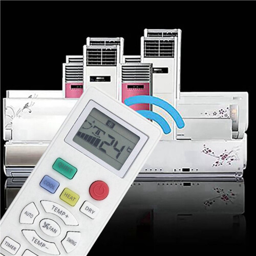 2X Replace AC Remote Control 0010401715B for  Air Conditioner 0010401715B A/C Remote Control 2