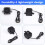 2X USB  Speaker Subwoofer External Loudspeaker for Computer Laptop and Notebook 8