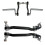8pcs Headlight Level Adjustment Rod Link for  GLS X166 ML W166 GLE W292 A1663200132 A1663200932 A1663201032 9
