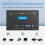 3 Set 7 Inch Portable Display IPS 1024x600 LCD -Compatible VGA AV Input  Type C Power in 7