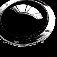 2X Car Front Headlight Lens Cover Transparent Mask Light Lamp Lamp Shell for JL 2018-2024