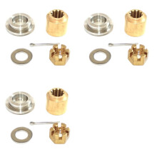 3X Boat Engine Part for 2-Stroke 30 Outboard Propeller Nut Spacer Locking Pin 6L2-45987-01