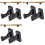 6X Baseball Bat Display Wall Mount,Bat Holders for Wall Solid with  Liner and Hidden Screws Bat Wall Mount 1