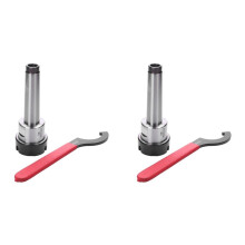 2X MT3-ER32 M12X1.75 avec le Mandrin de Collet de la Clé ER32 de la Clé ER32 avec L'Outil de Clé de Cône Morse pour la Fraiseuse de Forage