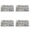 Chicago Screw Binding Screws Posts Assortment Kit for DIY Leather Bookbinding Crafts(480Pcs,M5) 1