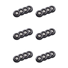 24 Stücke Roll Schuhe Nicht Blinkendes Rad Skate Rad 70X 24Mm Lager Skate Zubehör Rutschfest
