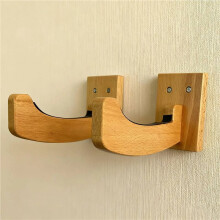 4pcs Wall-Mounted Wooden Surfboard Rack Ideal for Ski, Snowboard & Surfing Gear Storage