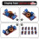 30Pcs 5A  to  Lithium Battery Step Down Charging Board Led Power Converter Lithium Charger Step Down Module XL4015 10