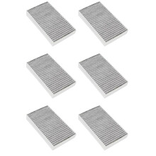 6X Cabin Air Filter for  Model S Air Filter HEPA with Activated Carbon for 2012-2015 Model S 1035125-00-A