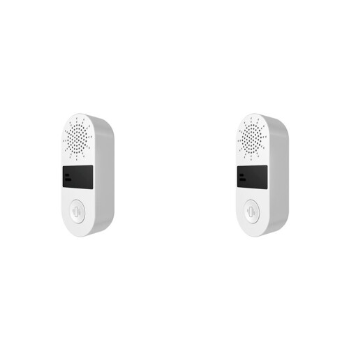 2X Tuya WiFi Vibration Sensor 130dB Sound Light Alarm  APP Real- Vibration Reminder Security Shock Detector