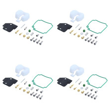 4X Carburetor Repair Kit for 2-Stroke 9.9-18HP Outboard 3G2-03100