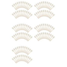 120pcs Caviar Spoons of Pearl Mop Spoons with Hand for Caviar, Egg, Ice Cream, Salt, Coffee Serving