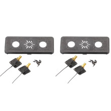 2X QY3D SMA Multi-Angle Antenna Mount Cover Set for Walksnail VRX Receiver FPV Goggles