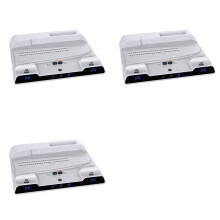 3X for PS5/Slim/Pro Multi-Function Cooling Base with Dual Wireless Controller Charger Mobile Hard Disk Storage Rack