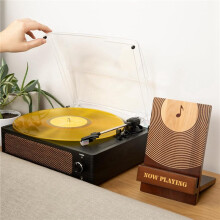 2X New Playing Vinyl Record Stand Wood Vinyl Record Holder Vintage Record Holder Stand Vinyl Record Holder Display
