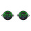 2X LED Battery Level Indicator Digital Voltmeter with Screw Hole Voltage Tester Lithium Battery Capacity Board Green 1