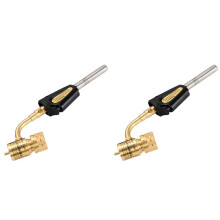 2X MAPP Propane Gas Welding Torches Metal Turbotorch Brazing Solder Plumbing Blow Torch Soldering Tool