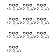 10X 2710020071 293200089 for BRP Jet Pump Oil Seal GTX RXP RXT WAKE Spark 90 130 155 170 215 230 255 260 300