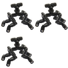 3X MIUS Reptiles Fogger Mist Sprinkler Rainforest Tank 360 Adjustable Aquarium Aquatic Pet Cooling System,B
