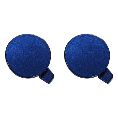 Car  Front Bumper Tow Hook Cap Cover Fit for  Model 3 2017-2021 ABS 2Pcs