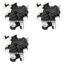 3X Bootlid Rear Trunk Lid Lock 4F5827505D for- MK5 B6 B7 CC