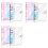 6 PCS A5 Rainbow Soft PVC Notebook Binder Clear Soft PVC Notebook Cover, Loose Leaf Personal Planner Binder 1