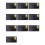 10X Adaptateur Réseau HDD Convient pour Interface GameStar  pour Console Playstation2 PS2 1