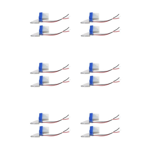 Interruttore Automatico del Sensore Della Luce Stradale da 12 Pezzi Interruttore Automatico 220V 10A 1