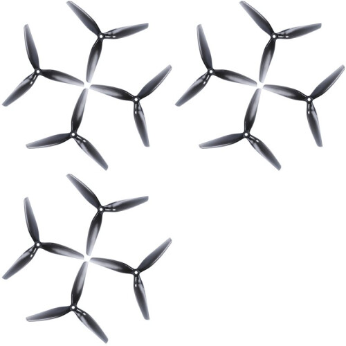 6 Pares para Hélice Hq 7X4X3 Hélice 7040 Popo Suporte 7 Polegadas 3 Lâminas para Drone de Corrida Rc Diy Fpv
