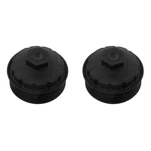 2X Engine Oil Cooler Filter Cap 045115433D for - A2 A3 A4 B7 A6 C6 TT 2000-2013