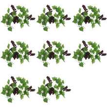 16x Artificial Grape Vine Garland Fruit for Home Garden Decoration