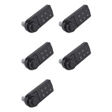 5X Door Access Digital Electronic Security Cabinet Coded Locker Contact Keypad Password Key Access Lock-A