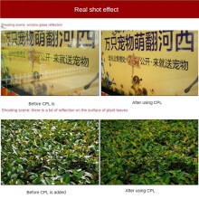 2X Camera Lens Filter CPL Filter Enhancing Photo Lens Removable Works with Mobile Phone