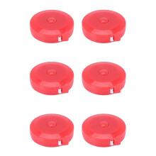 6X Tailor Sewing Retractable Ruler Tape Measure Red 1.5M/60 Inch