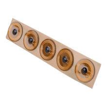 2 Set 10mm Diameter High Temperature RFID NFC FPC Tags NXP NFC213 Cards 13.56MHz Anti-Fake Anti-Metal Passive RF Card 5p