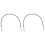 2X Stair Stepper Transmission Wire Rope Premium Light Climbing Machine Accessories(80cm) 1