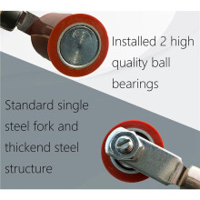2X Seam Roller, for PVC/TPO/EPDM Roofing Vinyl Decking Membrane, Automotive Audio Sound Deadening Silicone Hand Roller