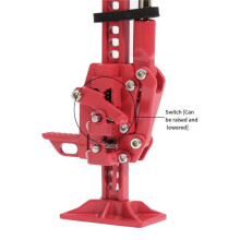2X RC Car Upgrade Adjustable Lifting Climbing Pole for 1/10 Z-S1774 W214 RC Car Accessories Red