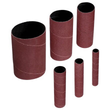 18 Pack Sanding Sleeves for Spindle Sander, 120 Grit, Aluminum Oxide Sandpaper Power Sanding Sleeves