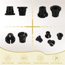 16Pcs Cruise Control Clips 68186344AA 68186439AA for Cherokee for Cherokee Grand Cherokee 300c