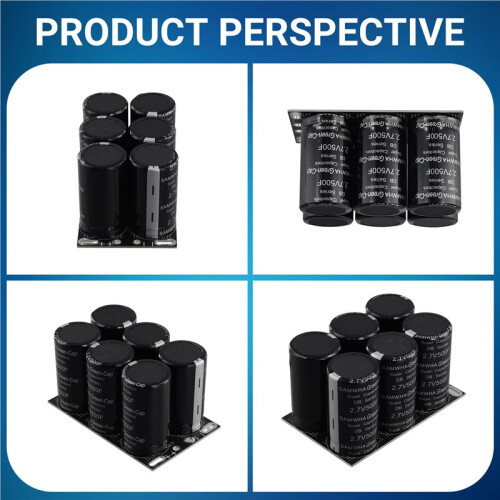 2X 16V83F Dual Row Capacitor Module for SAMWHA Automotive Super Farad Capacitor Module Boost Power
