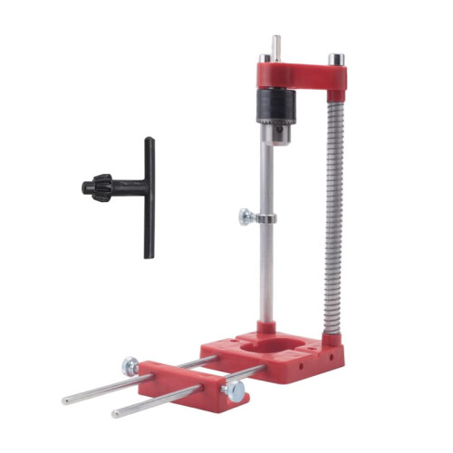 2X Auto  Drill Guide Woodworking Drill Locator Precise Hole Drill Punch Positioner Auto- Drill Template 2