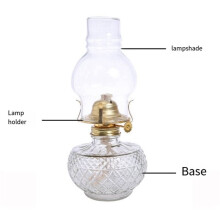 8 Szt. Palnik Lampy Naftowej do Lamp Wymiana Lampy Naftowej Części Lamp Naftowych z Kołnierzem Redukcyjnym i Bawełnianym Knotem Lampy