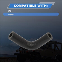 2X Fuel Supply Pipe Off-Road Fuel Hose 53004014 Car Parts for YJ 1987-1995(All 4.0L and 2.5L)