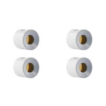 4X Electric Toothbrush Holder Wall-Mounted Dustproof Toothbrush Holder Perforated Bathroom Electric Toothbrush Holder