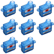 8X GH-S37D GH-S43D Servo Motor Digital 3.7g 4.3g Micro-Servo for RC Airplane Helicopter Truck Boat Car Robot