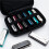 2X 10 Holes Harmonica Case, Zippered Pouch for Harmonica Harmonicas Storage Case Can Hold 12 Harmonicas 4