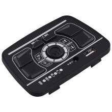 2X Children'S Electric Car Central Control Panel Multi Functional Music Power Monitor Style 1