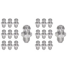 Direct Hydraulic Grease Installation Wire Kit 18mm High Grease Nipple Machine Power Supply 20 Pieces